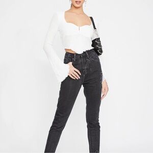 STEELE Harley Sheer Crop Top